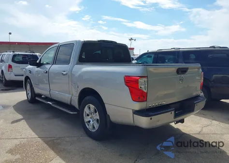 2017 Nissan Titan Sv z USA, uszkodzony, nr VIN 1N6AA1E66HN564008
